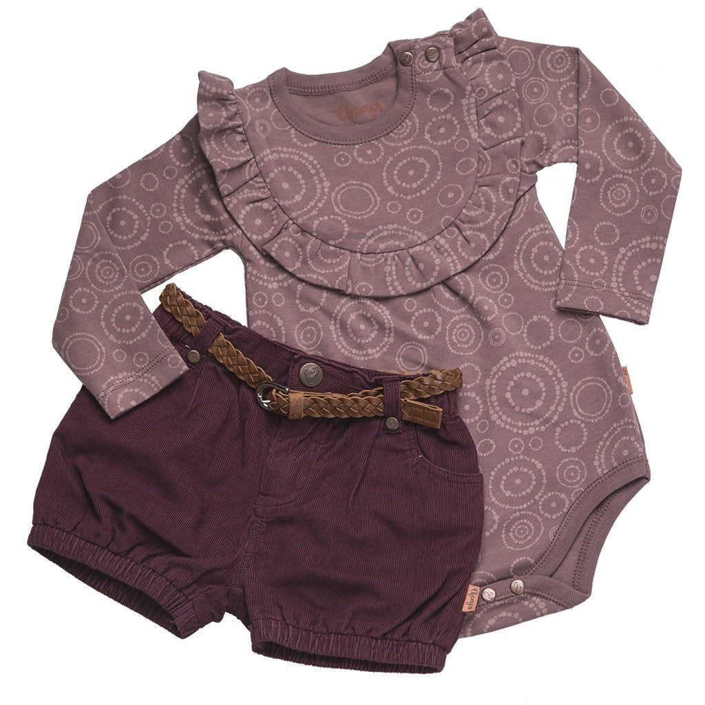 Champs of Denmark Bloomers with belt Shorts Plum